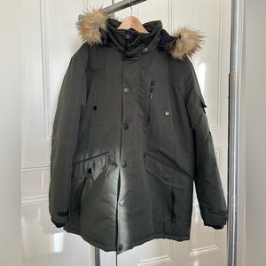 Noize Faux Fur Trim Parka